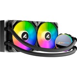 Sharkoon S70 RGB AIO 240mm, Refrigeración por agua negro