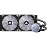 Sharkoon S70 RGB AIO 240mm, Refrigeración por agua negro