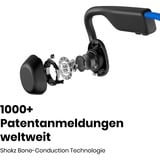 Shokz OpenMove Auriculares Inalámbrico gancho de oreja Llamadas/Música USB Tipo C Bluetooth Azul azul/Negro, Inalámbrico, Llamadas/Música, 20 - 20000 Hz, 29 g, Auriculares, Azul