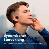 Shokz OpenMove Auriculares Inalámbrico gancho de oreja Llamadas/Música USB Tipo C Bluetooth Azul azul/Negro, Inalámbrico, Llamadas/Música, 20 - 20000 Hz, 29 g, Auriculares, Azul