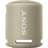 Sony SRSXB13 Altavoz portátil estéreo Gris pardo 5 W beige, Rango completo, 4,6 cm, 5 W, 20 - 20000 Hz, 4 Ω, Inalámbrico