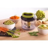 Tefal K13210 picadora manual de alimentos Negro, Verde, Transparente, Trituradora negro/Verde, Negro, Verde, Transparente, Acero inoxidable, 0,9 L, China, 850 g, 140 mm