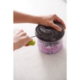Tefal K13210 picadora manual de alimentos Negro, Verde, Transparente, Trituradora negro/Verde, Negro, Verde, Transparente, Acero inoxidable, 0,9 L, China, 850 g, 140 mm