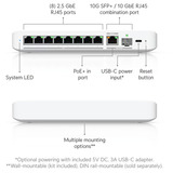 Ubiquiti Flex 2.5G, Interruptor/Conmutador blanco