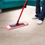 Vileda Fregona Pet Pro MICROFIBRE UNIVERSAL, Limpiador de suelo rojo