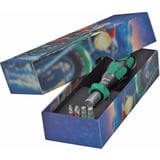 Wera 838 RA S/4 Christmas 2025, 05135823001, Conjuntos de bits negro/Verde