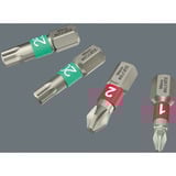 Wera 838 RA S/4 Christmas 2025, 05135823001, Conjuntos de bits negro/Verde