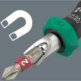 Wera Juego de puntas 838 RA S/4 Christmas 2025, con función de carraca, Conjuntos de bits negro/Verde