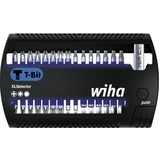 Wiha Juego de puntas XLSelector T-Bit 25mm, 31 piezas, Conjuntos de bits negro/Azul