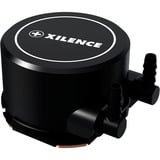 Xilence Performance A+ LiQuRizer LQ240 Procesador Sistema de refrigeración líquida todo en uno 12 cm Negro, Refrigeración por agua negro/Rojo, Sistema de refrigeración líquida todo en uno, 12 cm, 70 cfm, Negro