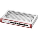 Zyxel USGFLEX200H cortafuegos (hardware) 5 Gbit/s 5 Gbit/s, 5 Gbit/s, 5000 Mpps, SSL/TLS, uOS, Alámbrico