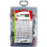 fischer ProfiBox DuoPower + EasyHook + Tornillo A2, Pasador blanco