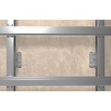 fischer Taco de vástago largo DuoXpand 10x160 FUS, Pasador gris claro/Rojo