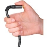 goobay Cable HDMI Plus de alta velocidad con Ethernet, 4K @ 60Hz gris