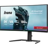iiyama GCB3484WQSU-B1, Monitor de gaming negro