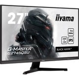iiyama G-MASTER G2745HSU-B2 LED display 68,6 cm (27") 1920 x 1080 Pixeles Full HD Negro, Monitor de gaming negro (mate), 68,6 cm (27"), 1920 x 1080 Pixeles, Full HD, LED, 1 ms, Negro