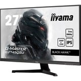 iiyama G-MASTER G2745HSU-B2 LED display 68,6 cm (27") 1920 x 1080 Pixeles Full HD Negro, Monitor de gaming negro (mate), 68,6 cm (27"), 1920 x 1080 Pixeles, Full HD, LED, 1 ms, Negro