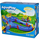 Aquaplay 8700001520 set de juguetes, Ferrocarril azul/Amarillo, Construcción, 3 año(s), Multicolor