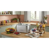 Ariete Máquina de helados Gran Gelato 4in1, Heladera blanco/Plateado