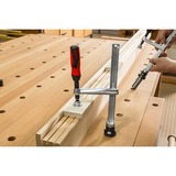 BESSEY Elemento de sujeción TW28-30-12-2K, Gato plateado/Rojo