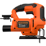 BLACK+DECKER BES602-QS, Sierra de calar naranja/Negro