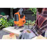 BLACK+DECKER Sierra de calar BES602 naranja/Negro