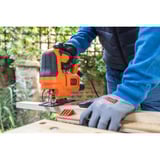 BLACK+DECKER Sierra de calar BES602 naranja/Negro