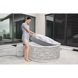 Bestway 60027 spa y jacuzzi Gris, Blanco 804 L Alrededor, Piscina gris claro, Gris, Blanco, 804 L, Alrededor, 5 personas(s), 40 °C, 2 °C/h