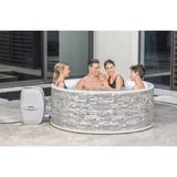 Bestway 60027 spa y jacuzzi Gris, Blanco 804 L Alrededor, Piscina gris claro, Gris, Blanco, 804 L, Alrededor, 5 personas(s), 40 °C, 2 °C/h