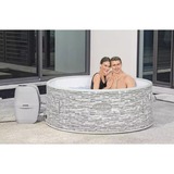 Bestway 60027 spa y jacuzzi Gris, Blanco 804 L Alrededor, Piscina gris claro, Gris, Blanco, 804 L, Alrededor, 5 personas(s), 40 °C, 2 °C/h