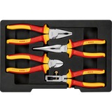 Bosch 1600A02NG1, Set de pinzas rojo/Amarillo