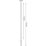 Bosch Expert Broca para martillo SDS Max-8X, Taladro Martillo perforador, Hammer drill bit, 1,2 cm, 940 mm, Concreto, Piedra, 80 cm