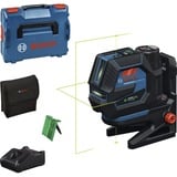 Bosch Láser combinado a batería GCL 12V-50-22 CG Professional, Láser de líneas cruzadas azul/Negro