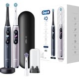 Braun iO 9 Adulto Cepillo dental giratorio Negro, Rosa, Cepillo de dientes eléctrico negro/rosado, Adulto, Cepillo dental giratorio, Cuidados diarios, Cuidado de las encías, Intenso, Sensible, Super sensitive, Tongue care,..., Negro, Rosa, 2 min, Black Lava, Rose Quartz