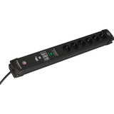 Brennenstuhl Regleta Connect Premium-Line WiFi 6 tomas negro