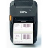 Brother RJ3230BL impresora de etiquetas Térmica directa 203 x 203 DPI 127 mm/s Inalámbrico Wifi Bluetooth, Impresora de tickets negro, Térmica directa, 203 x 203 DPI, 127 mm/s, Inalámbrico, Negro