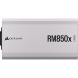 Corsair RM850x 80 PLUS Gold, Fuente de alimentación de PC blanco
