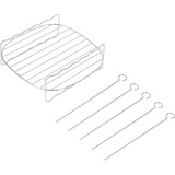 Cosori Smart Chef Edition Sencillo 5,5 L Independiente 1700 W Freidora de aire caliente Negro negro, Freidora de aire caliente, 5,5 L, 77 °C, 204 °C, 60 min, Sencillo