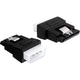 DeLOCK Adaptador SATA 15 pines a ATX 4 pines negro