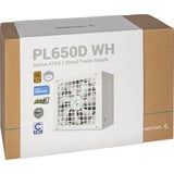 DeepCool R-PL650D-FC0W-EU-V2, Fuente de alimentación de PC blanco