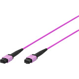 Digitus Cable de parche de fibra óptica, conector hembra MPO, OM4, método A violeta