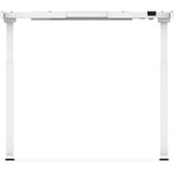 Digitus Estructura de mesa ajustable en altura eléctricamente, Soporte blanco