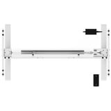 Digitus Estructura de mesa ajustable en altura eléctricamente, Soporte blanco