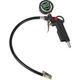 EINHELL 4133115 manómetro para neumáticos 0 - 13 bar Manómetro digital, Equipos de llenado de neumáticos negro, Manómetro digital, 0 - 13 bar, Barra, Negro, Verde