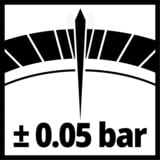 EINHELL 4133115 manómetro para neumáticos 0 - 13 bar Manómetro digital, Equipos de llenado de neumáticos negro, Manómetro digital, 0 - 13 bar, Barra, Negro, Verde