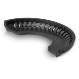 EINHELL Amoladora angular inalámbrica Power X-Change TC-AG 18/115 Li-Solo, 18 Voltios rojo/Negro