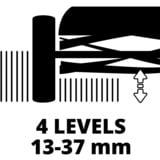 EINHELL GC-HM 400, Cortacéspedes helicolidales rojo/Negro