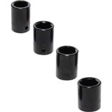 EINHELL Llave de impacto neumática TC-PW 340 con accesorios, juego de 10 piezas, Tornillo de percusión negro/Rojo