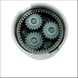 EINHELL Power X-Change Taladro atornillador percutor TE-CD 18/40 Li-i +64, 18 Voltios, Martillo atornillador rojo/Negro