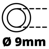 EINHELL TC-PW 340, 4020577, Tornillo de percusión negro/Rojo